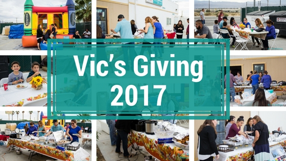 Vic’s Giving 2017